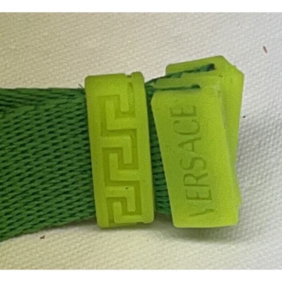 Versace Goddess Medusa Ribbon Bracelet GREEN - Picture 6 of 11